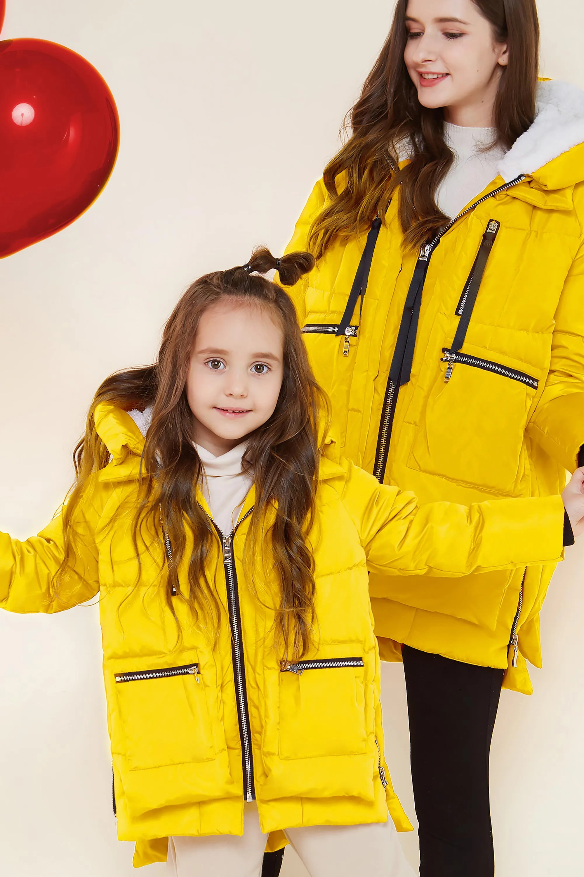 092 Classics Children Thickened Hooded Down Coat