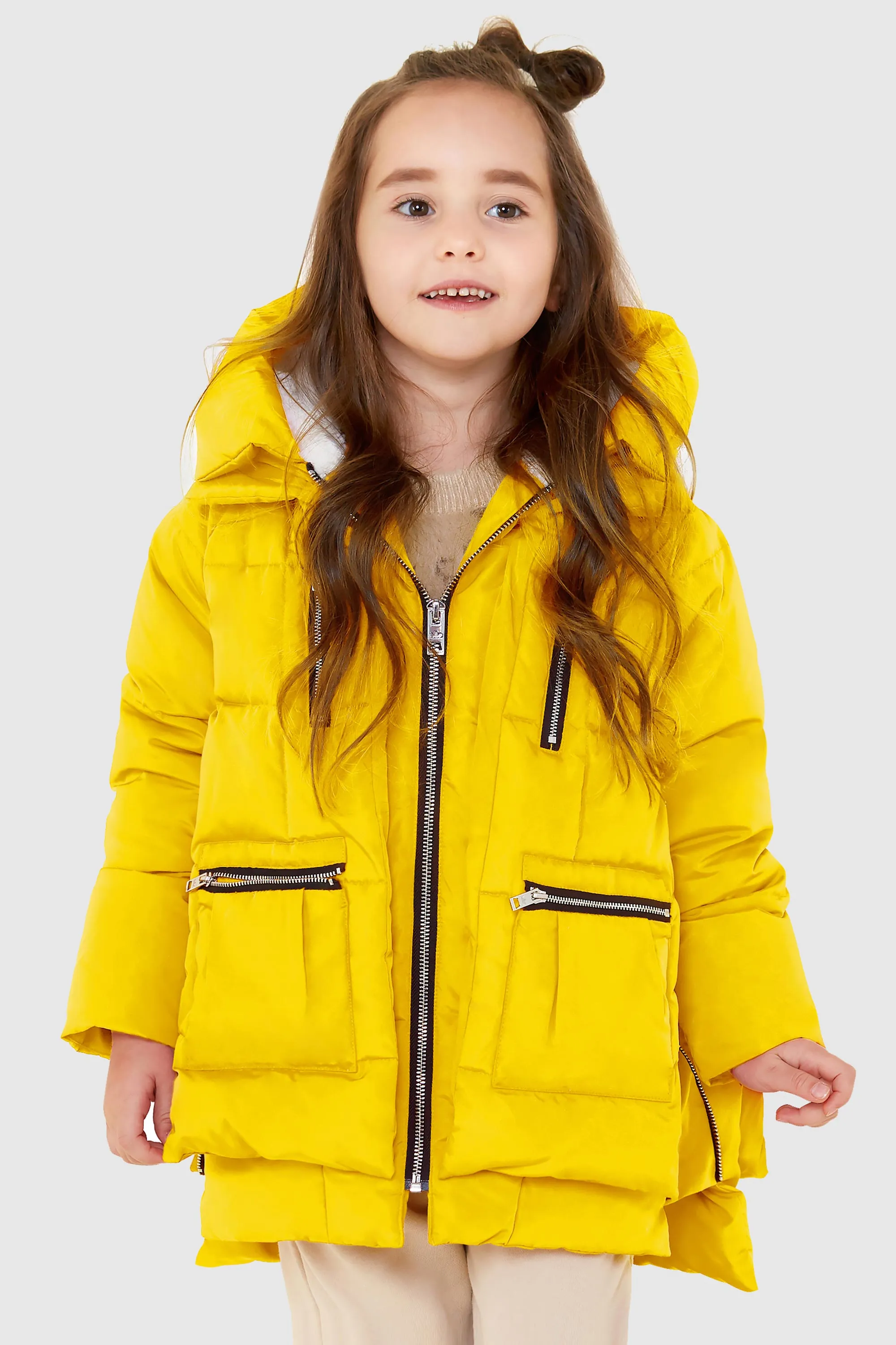 092 Classics Children Thickened Hooded Down Coat