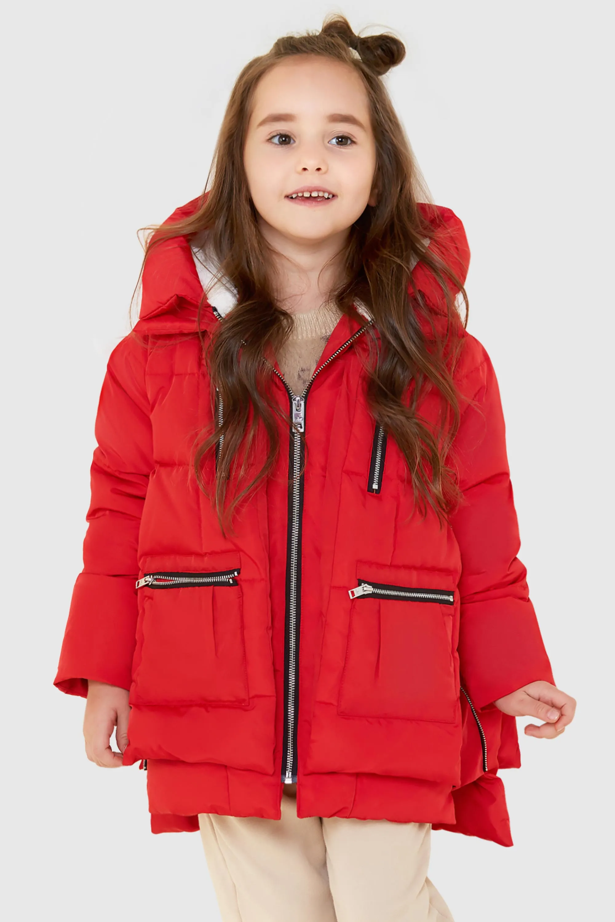 092 Classics Children Thickened Hooded Down Coat