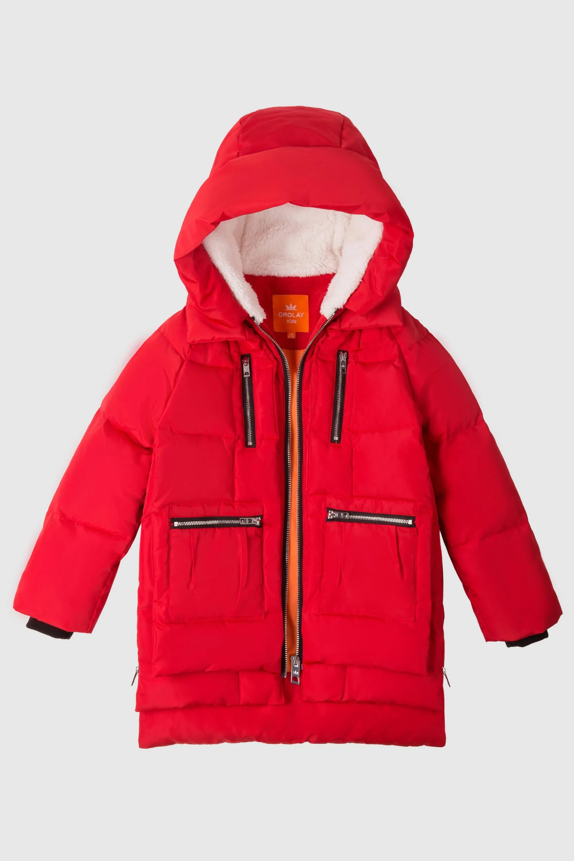 092 Classics Children Thickened Hooded Down Coat