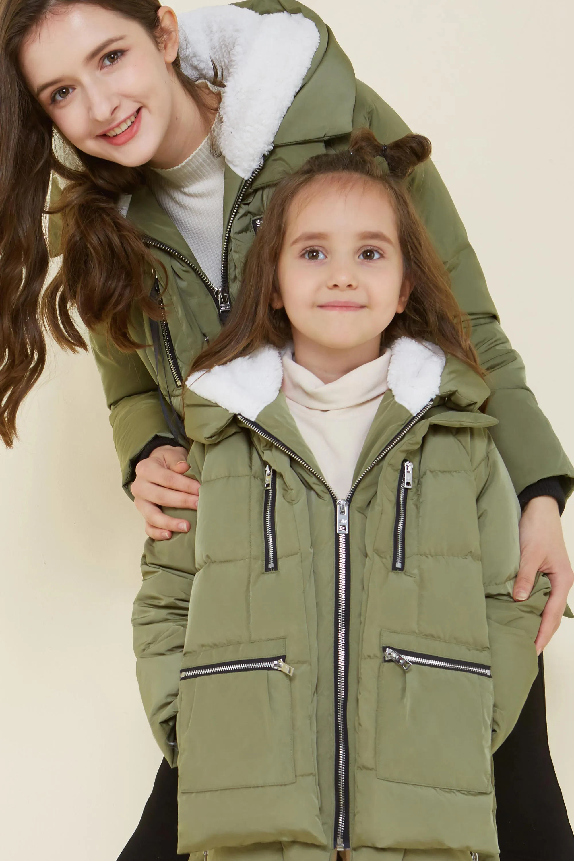 092 Classics Children Thickened Hooded Down Coat