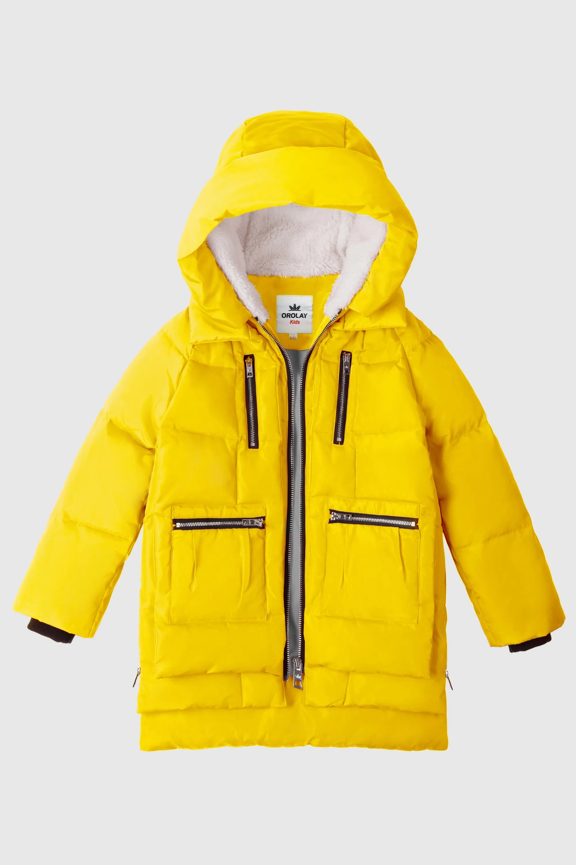 092 Classics Children Thickened Hooded Down Coat