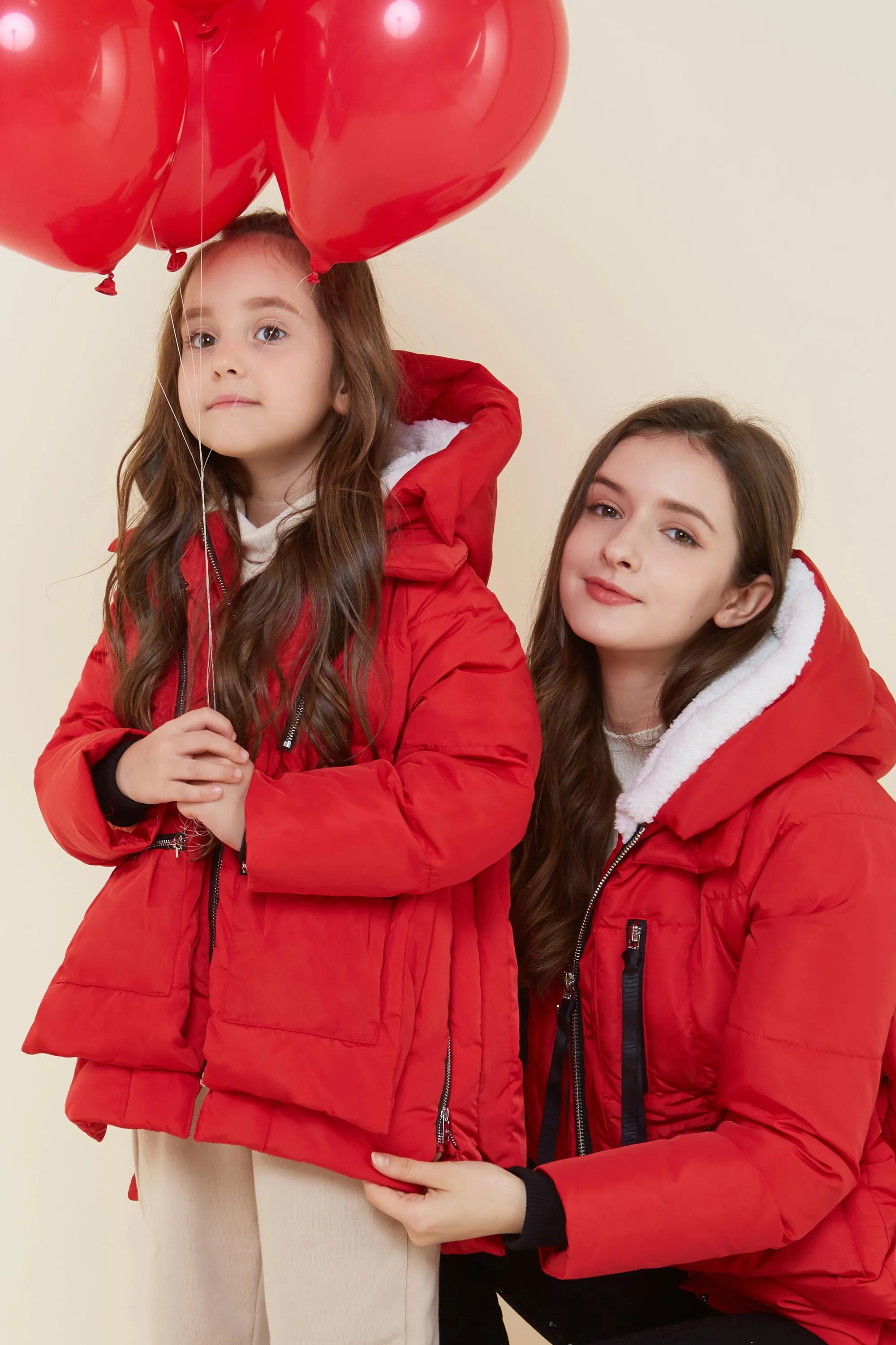 092 Classics Children Thickened Hooded Down Coat