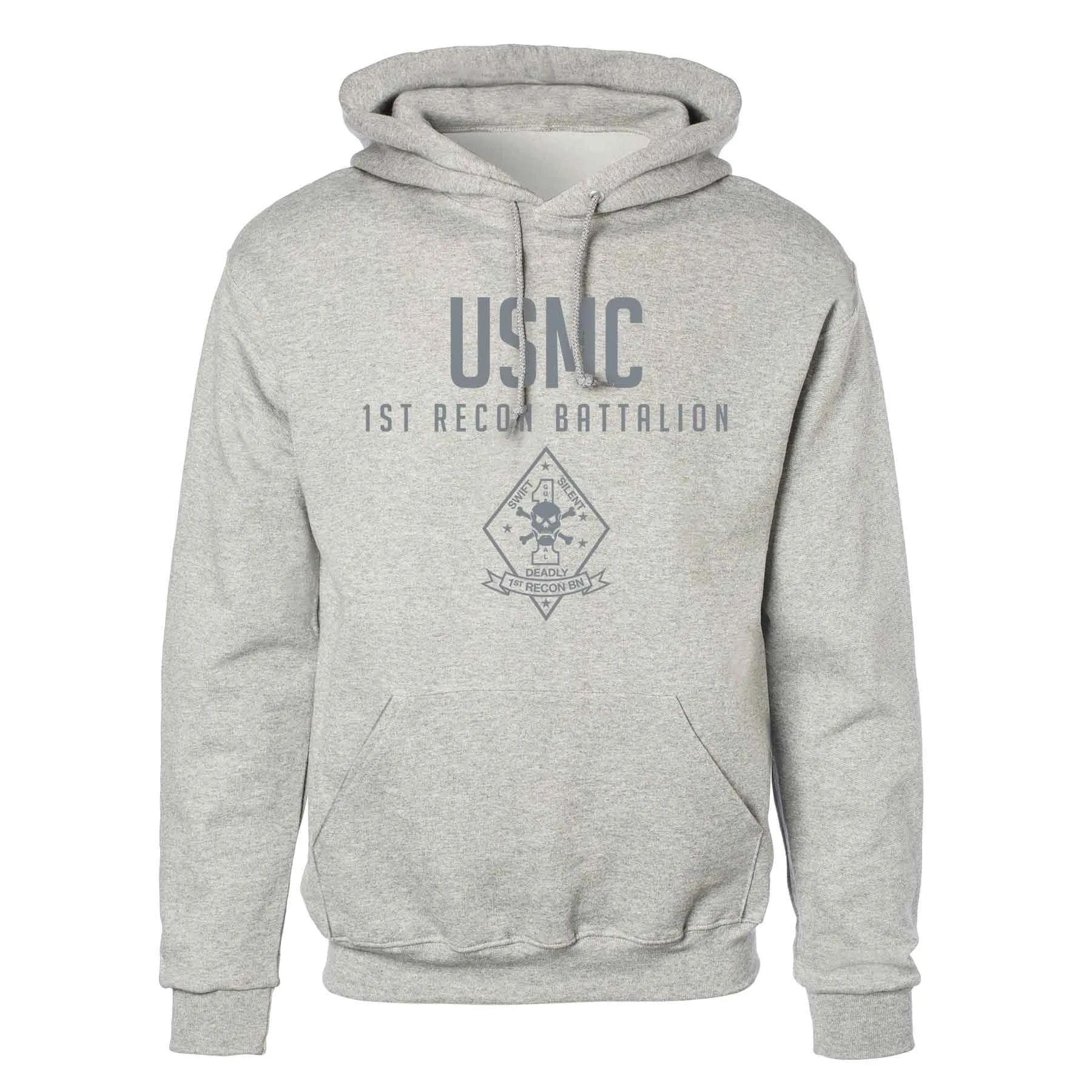 1st Recon Battalion Tonal Hoodie