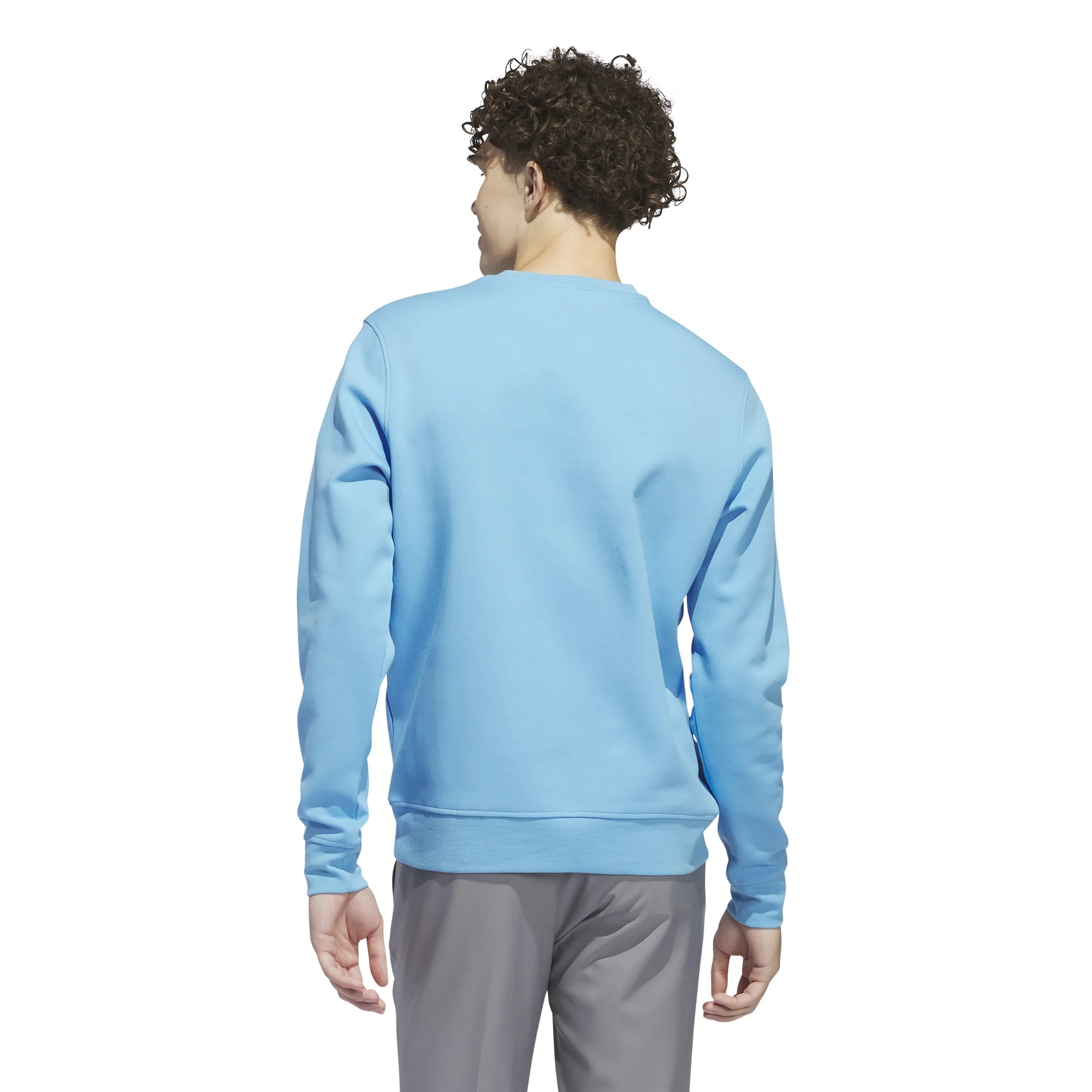 adidas Golf Crewneck Sweatshirt- Semi Blue Burst SS24