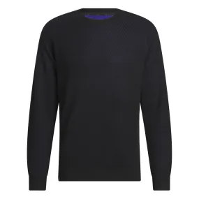 adidas Golf Primeknit Crewneck - Black SS23