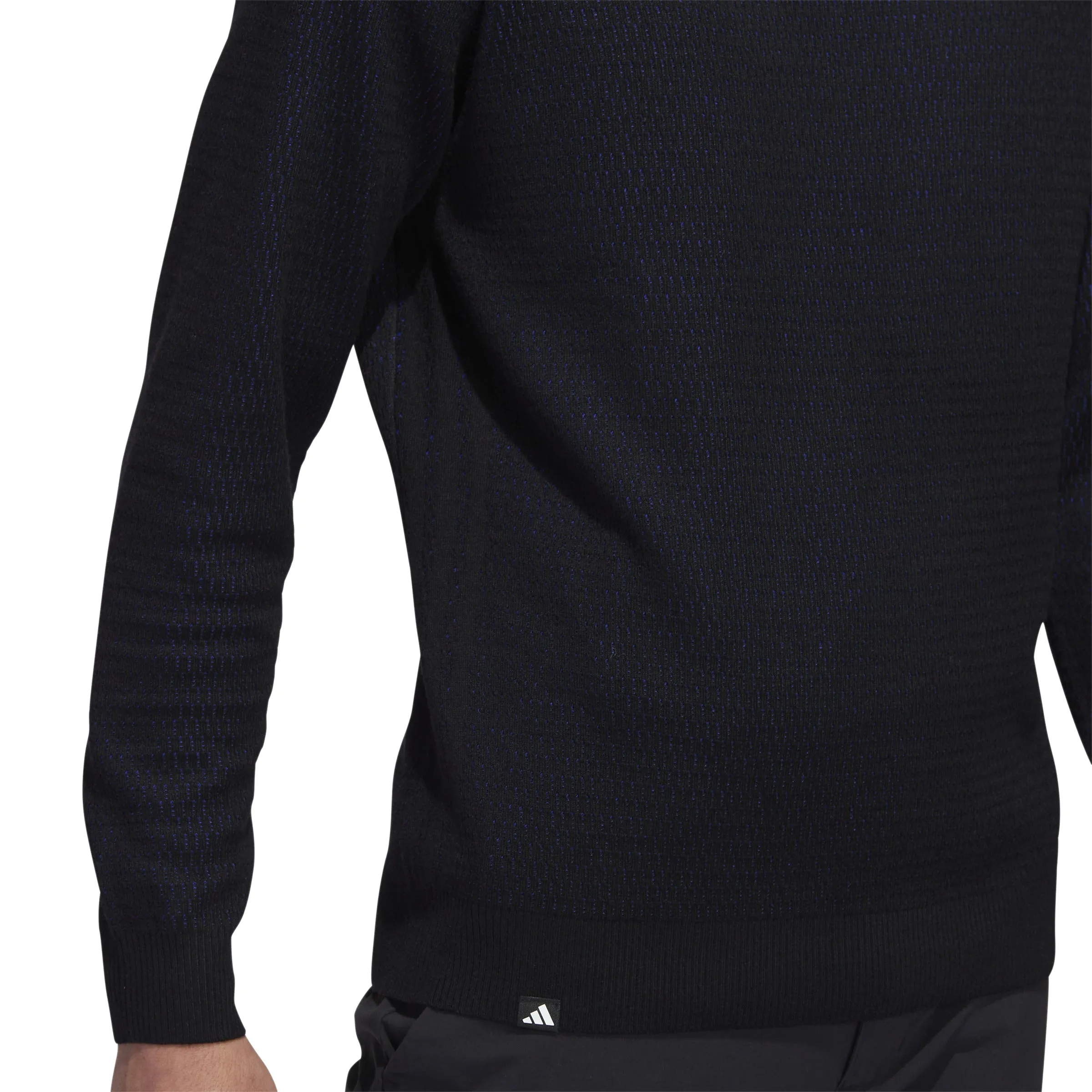 adidas Golf Primeknit Crewneck - Black SS23