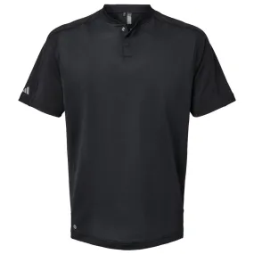 Adidas Men's Black Sport Collar Polo