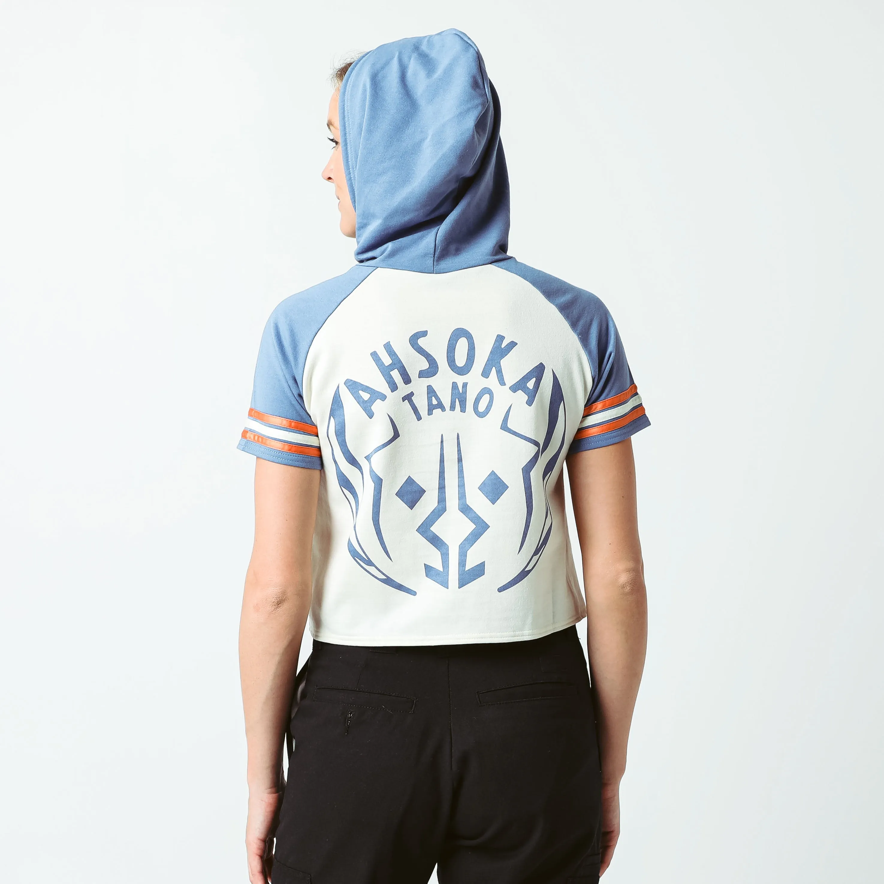 Ahsoka Tano Cropped Short Sleeve Hoodie