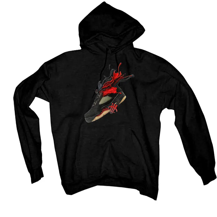 Air Jordan 5 GORE-TEX Black T-Shirt (SPLASH)