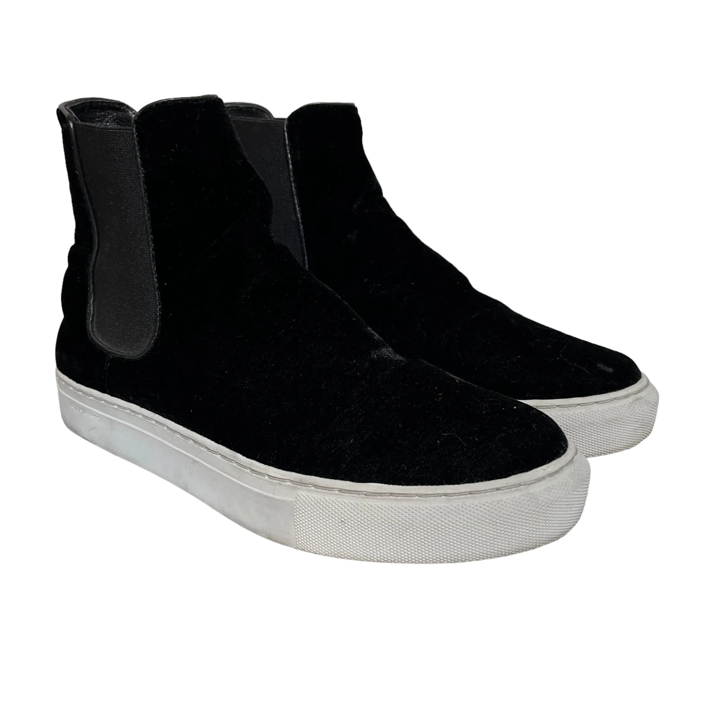 ALLSAINTS SPITALFIELDS/Hi-Sneakers/EU 40/Velour/BLK