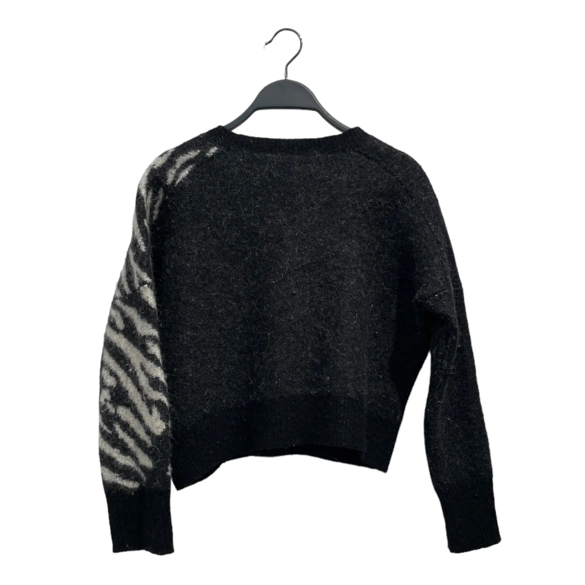 ALLSAINTS SPITALFIELDS/Sweater/M/Graphic/Wool/BLK/