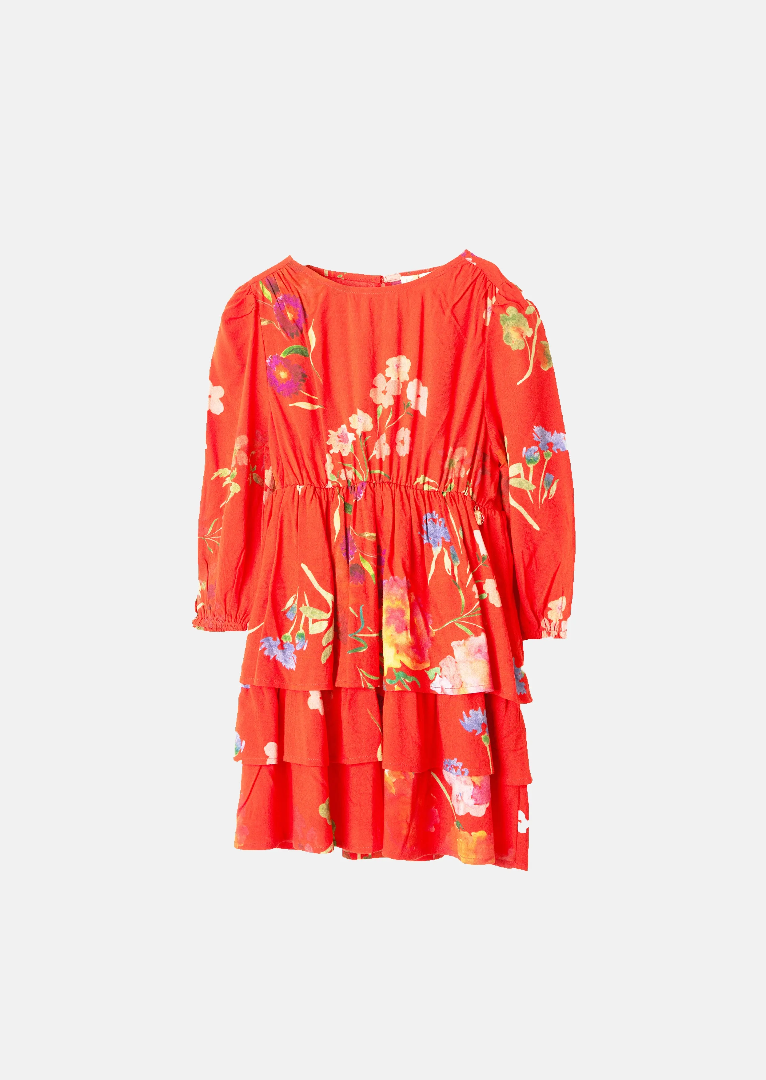 Annalise Red Printed Dress