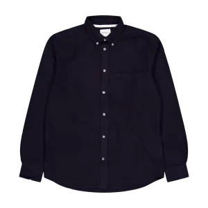 Anton Brushed Flannel Dark Navy