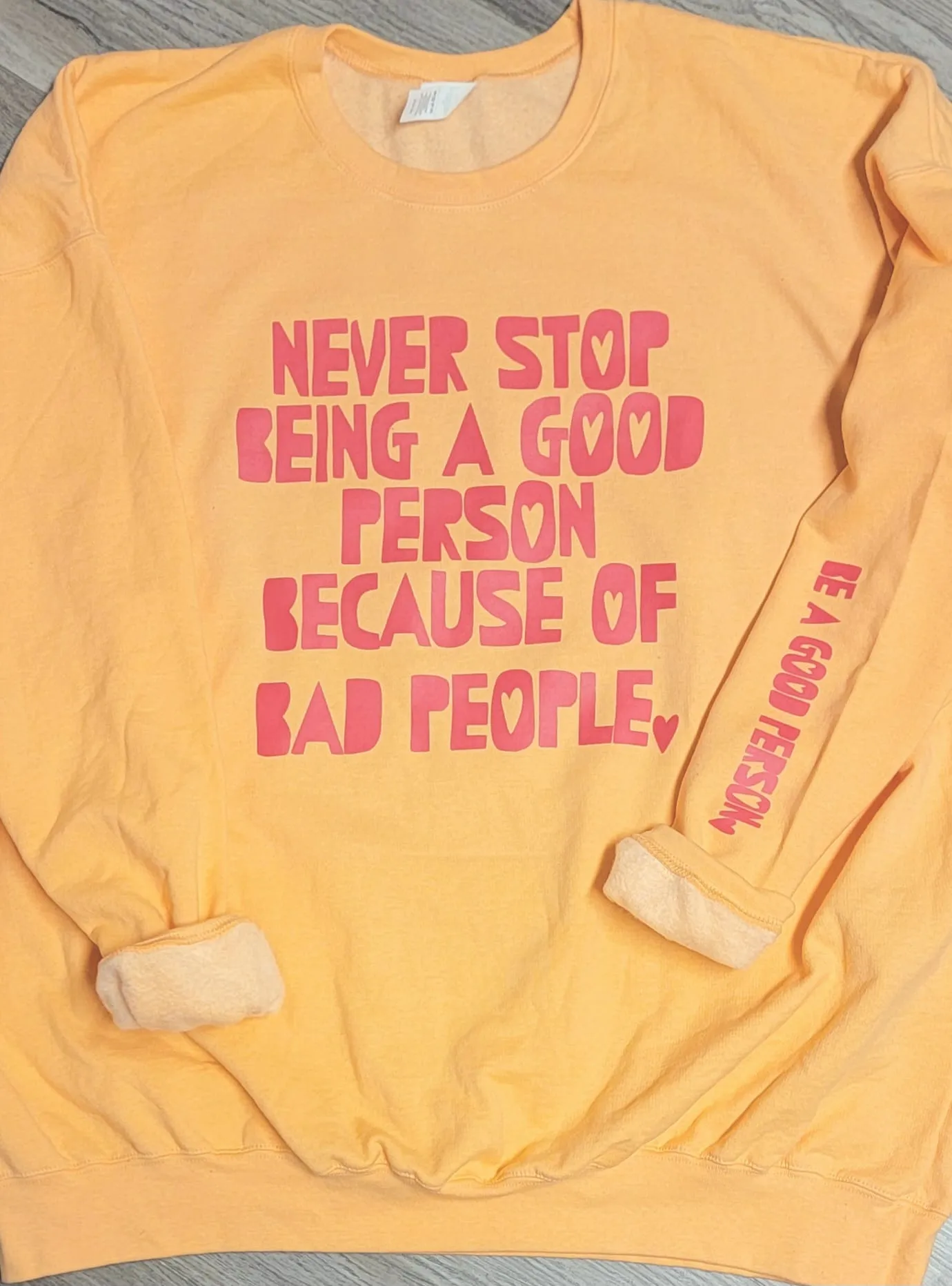 Be A Good Person Pullover Sweatshirt