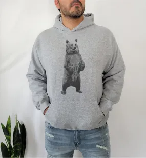 Bear Standing Tall Hoodies