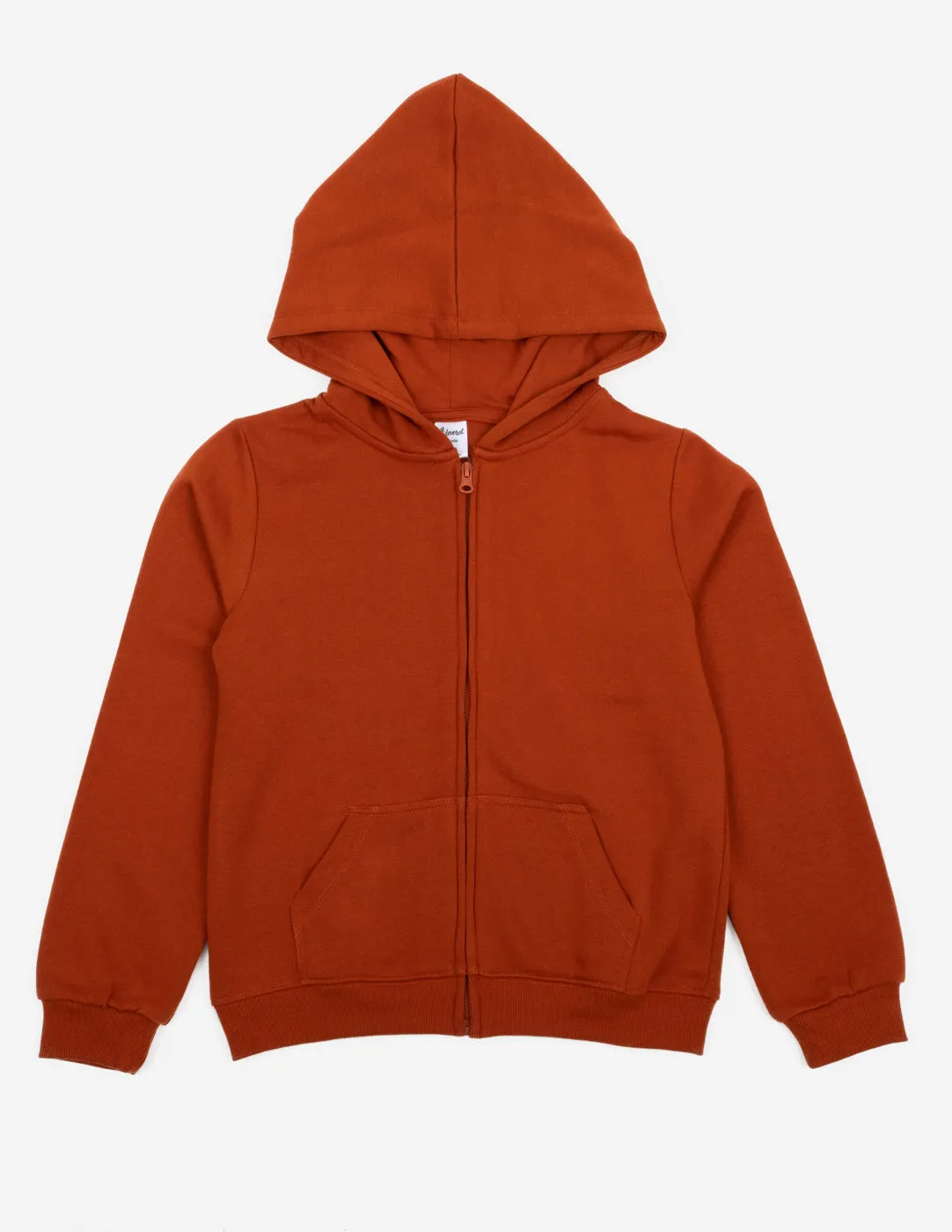 Boho Solid Color Zip Hoodies