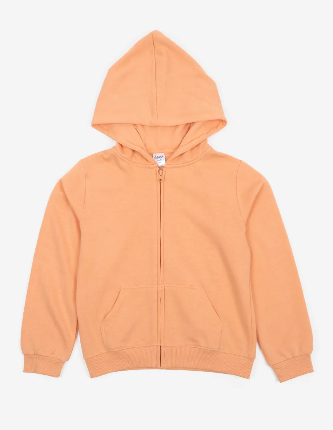 Boho Solid Color Zip Hoodies