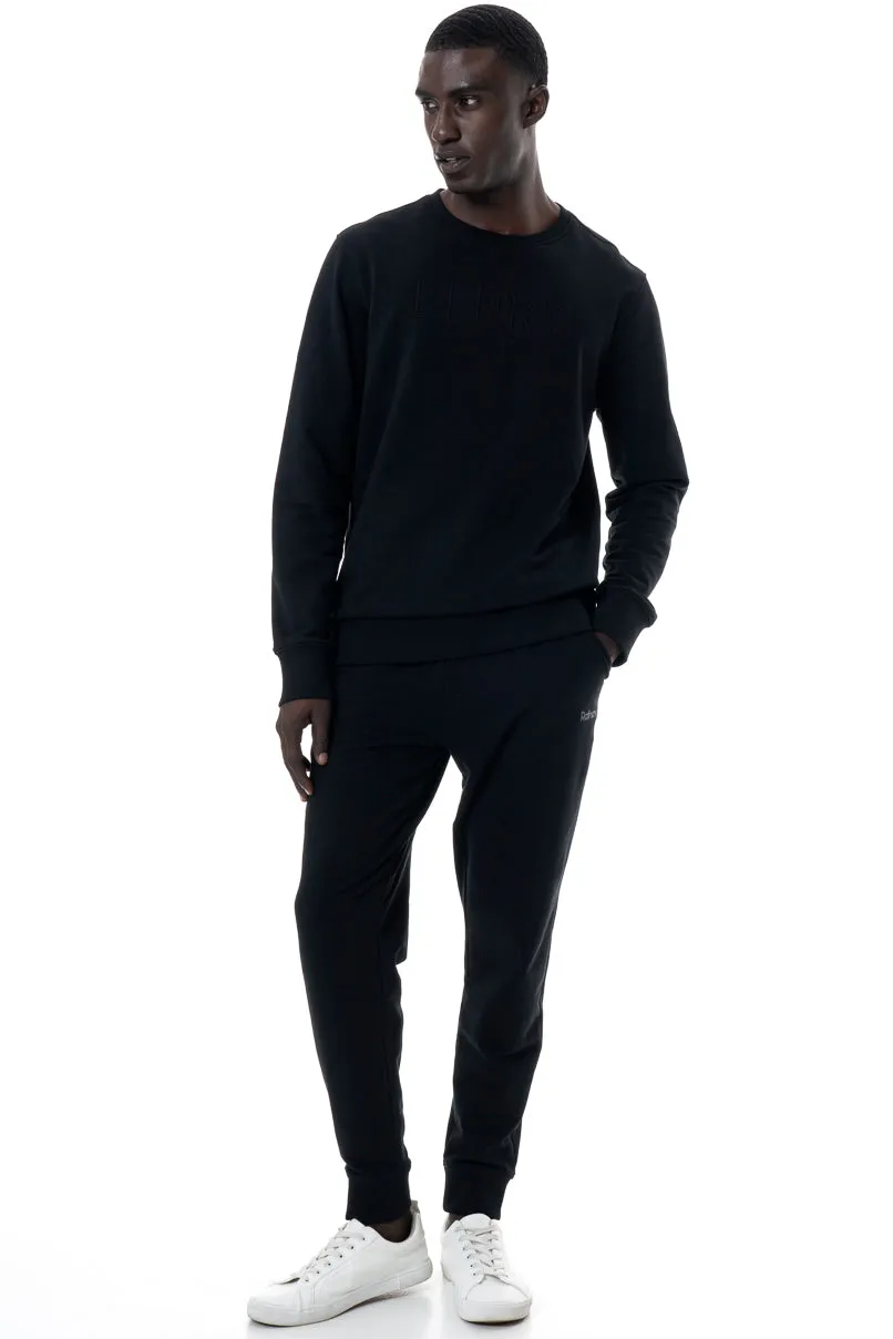 Branded Sweat Top _ 146213 _ Black