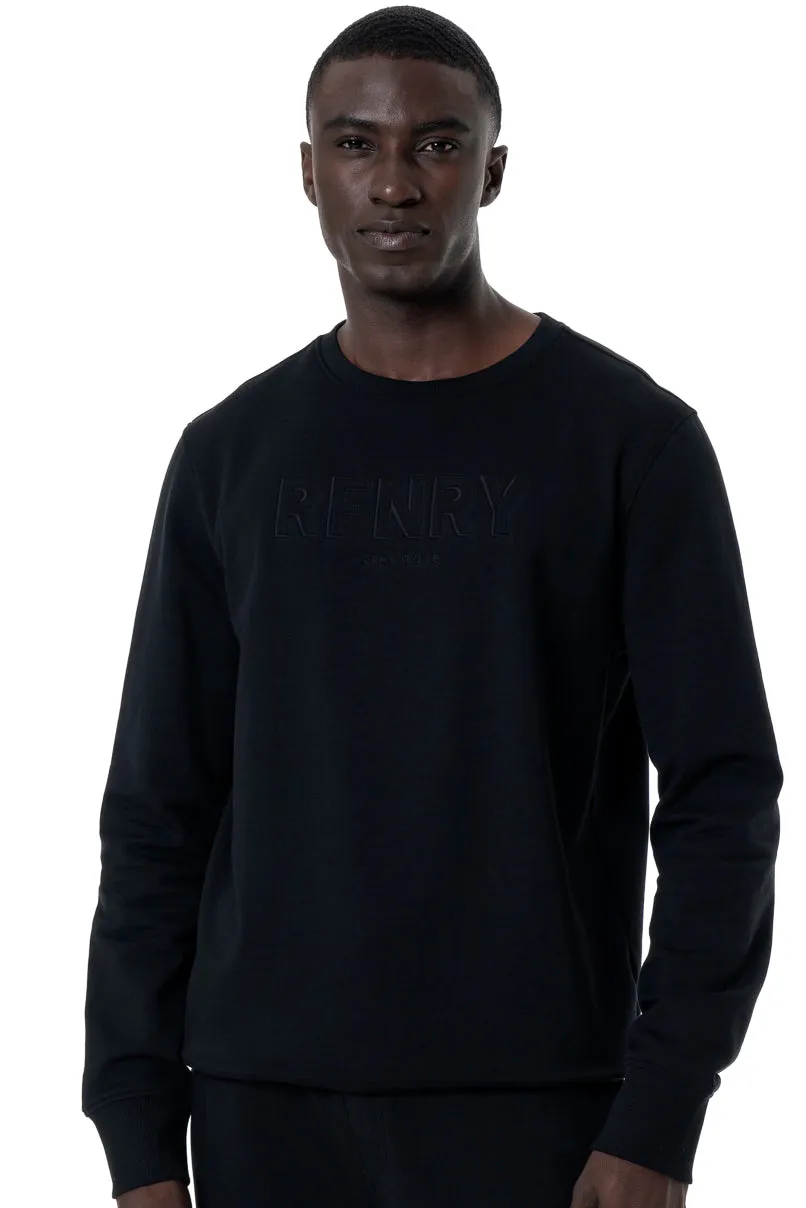 Branded Sweat Top _ 146213 _ Black