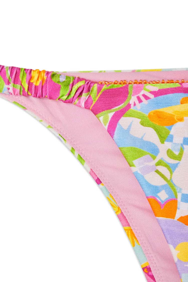 Bright Mosaic Bikini Bottoms