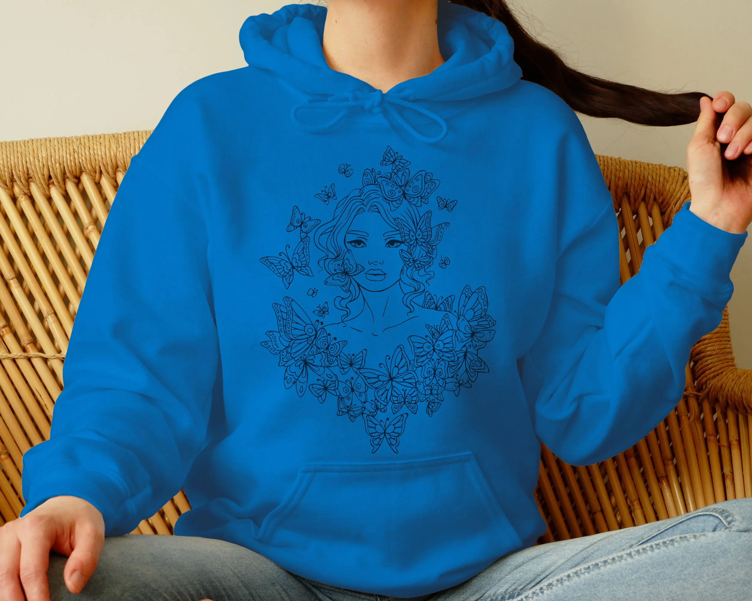 Butterfly Goddess Adult Hoodies