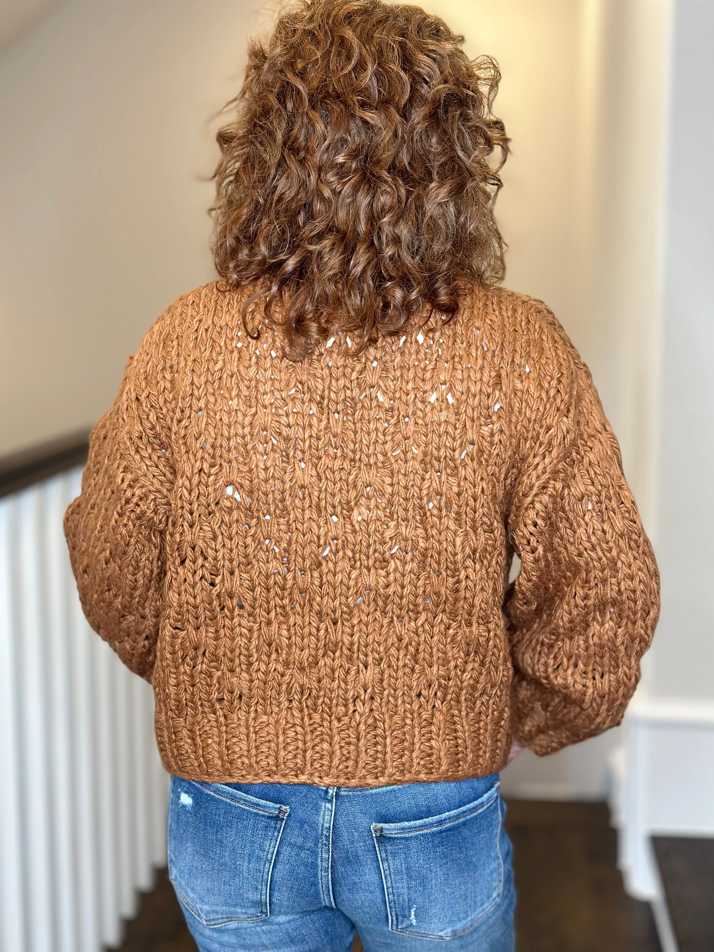 Callahan Gigi Cardigan in Caramel