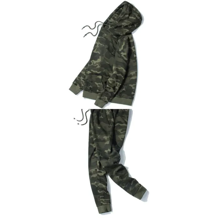 Camo joggers with hoodies