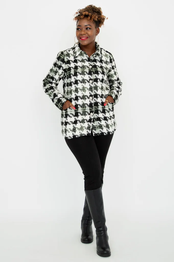 Cherie Coat, Houndstooth