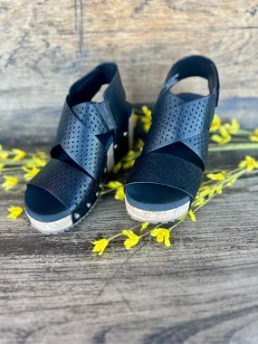 Corky's Black Guilty Pleasure Sandals