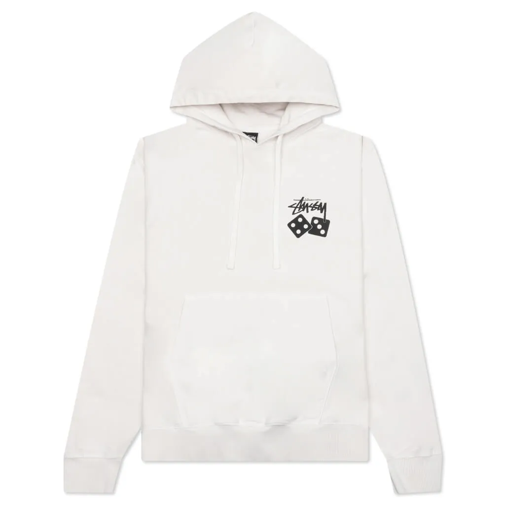 Dice Pigment Dyed Hoodie - Natural