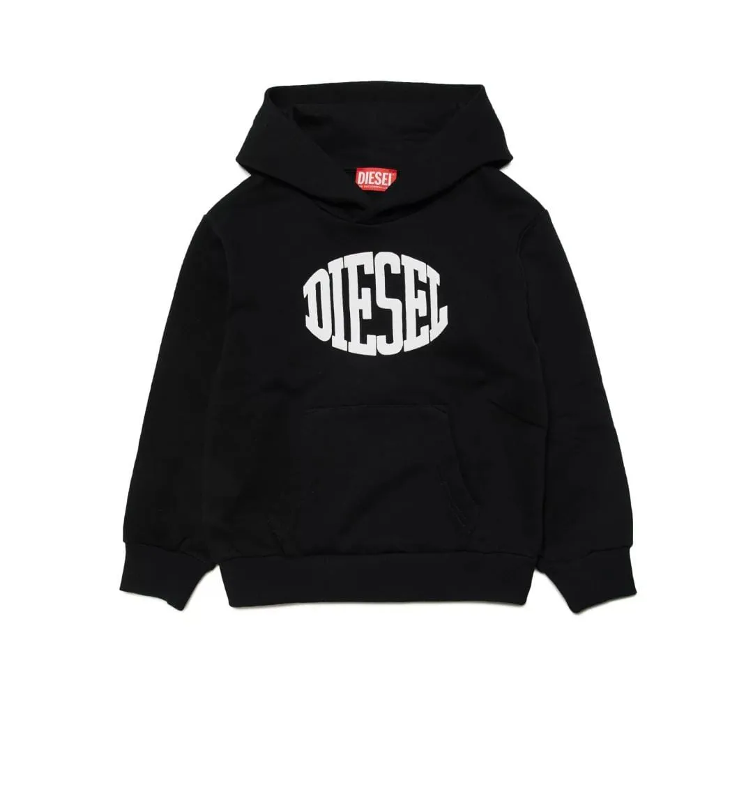 Diesel Sweater Logo Black