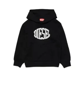 Diesel Sweater Logo Black