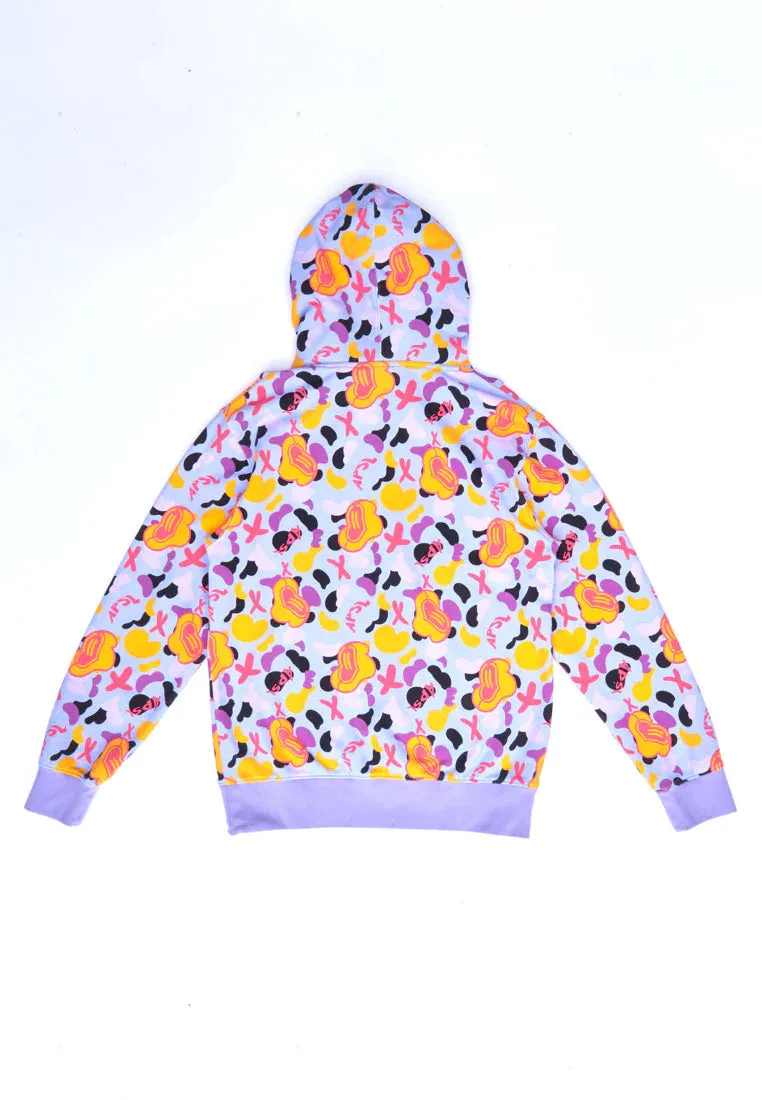 DOODLE HOODIE PURPLE