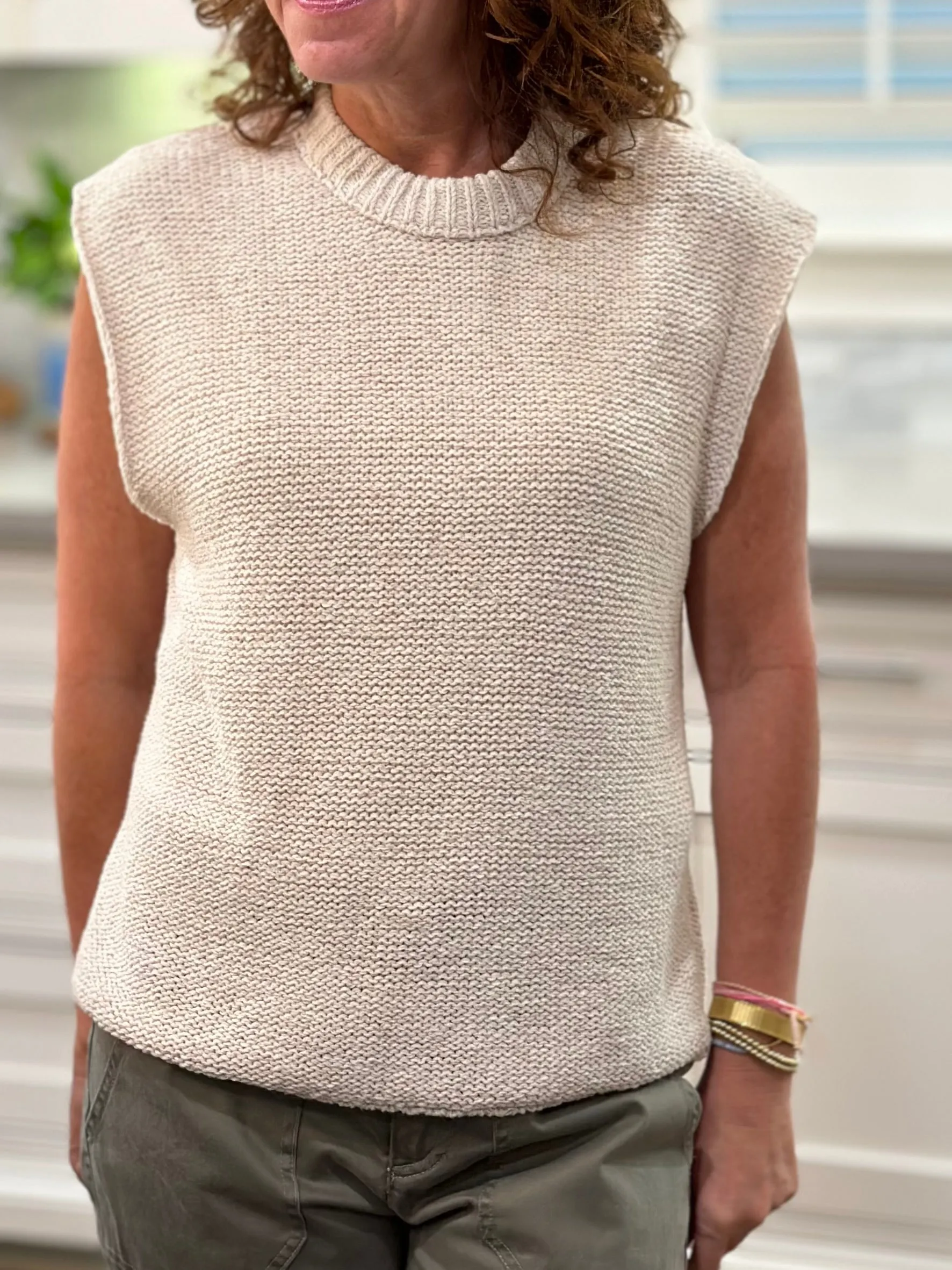 Dylan Cove Sweater in Natural