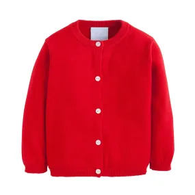 Essential Cardigan - Red