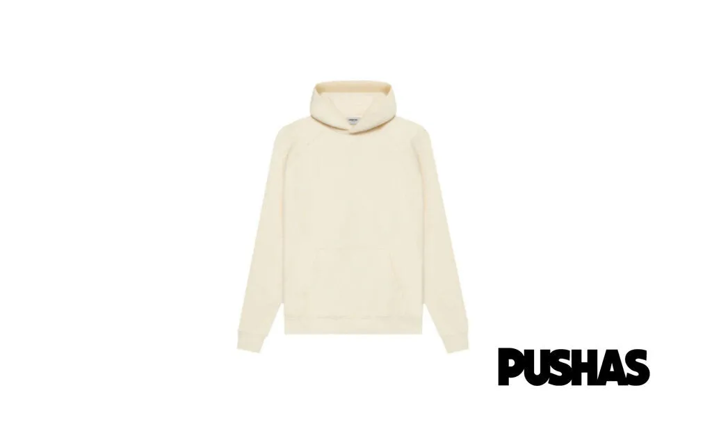 ESSENTIALS Pull-Over Hoodie 'Cream' SS21