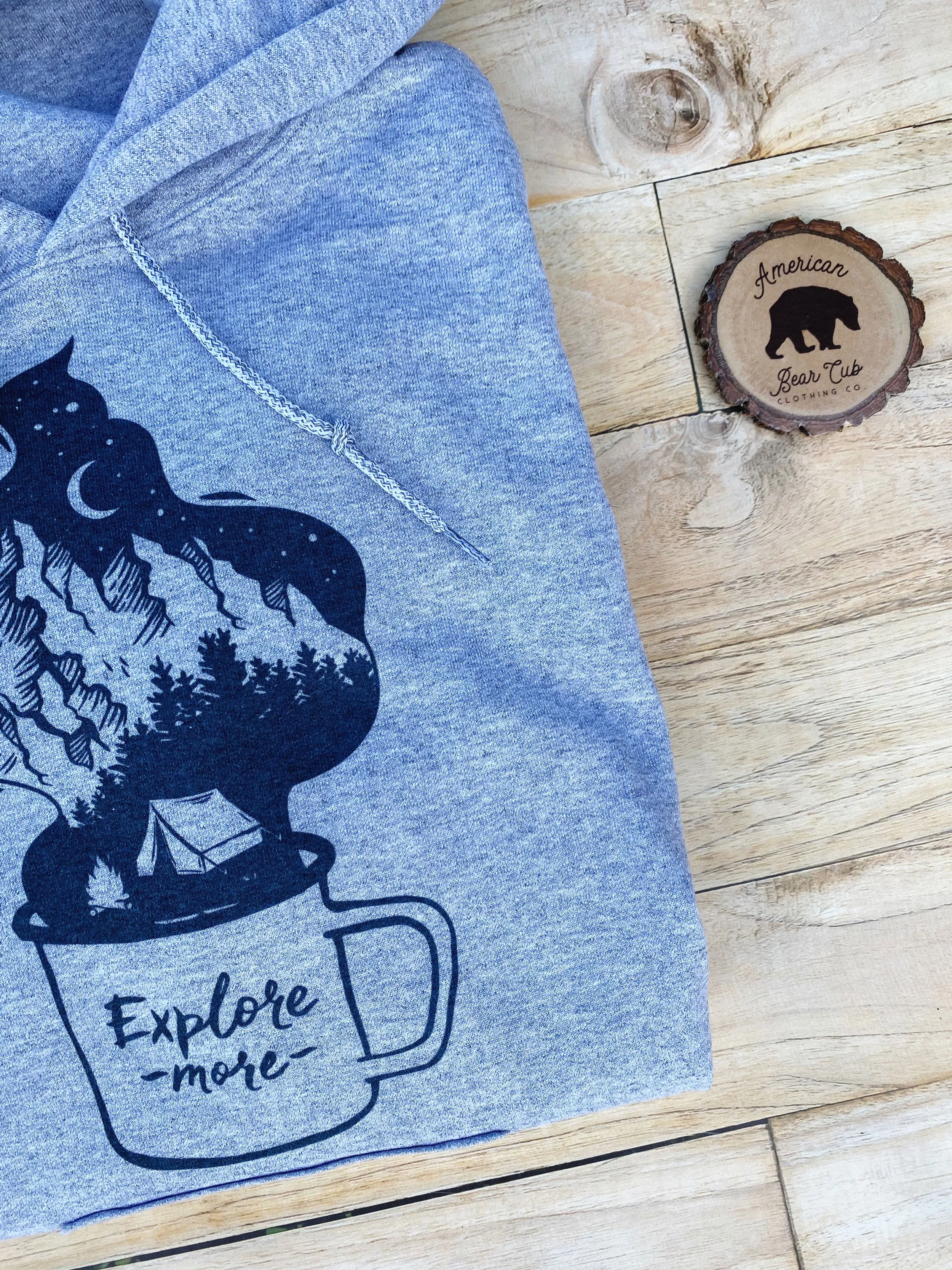 Explore More Coffee Cup Adult Hoodies