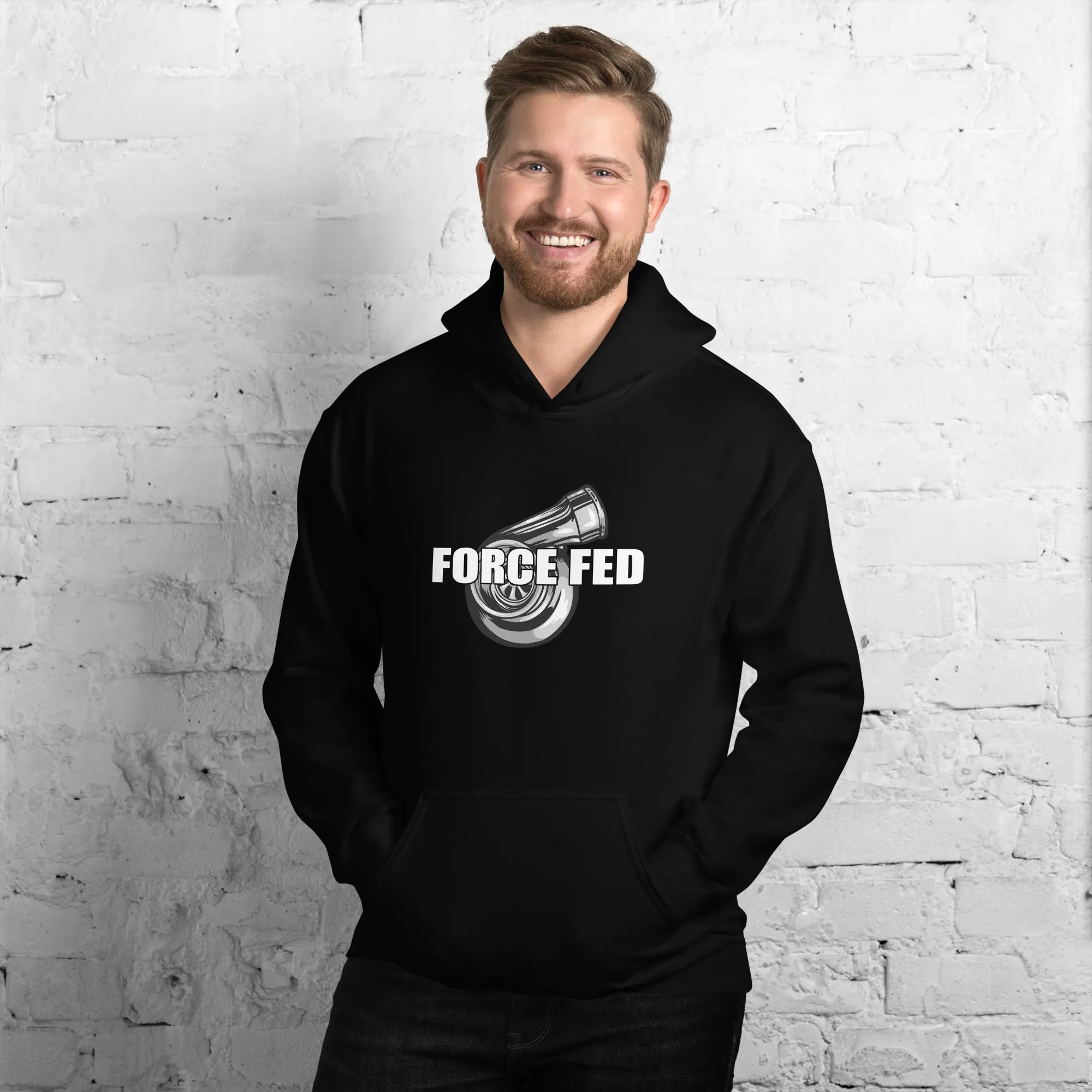 Force Fed Turbo Hoodie For Car Guy