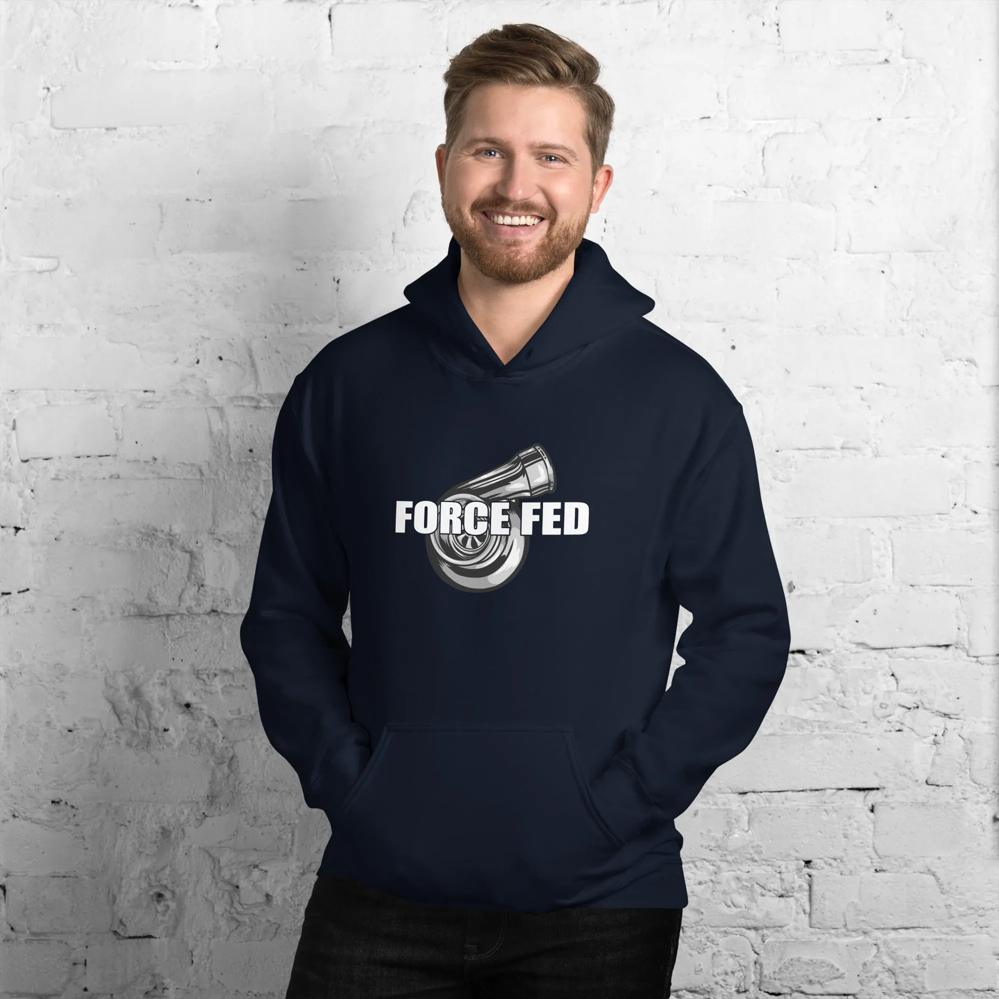 Force Fed Turbo Hoodie For Car Guy