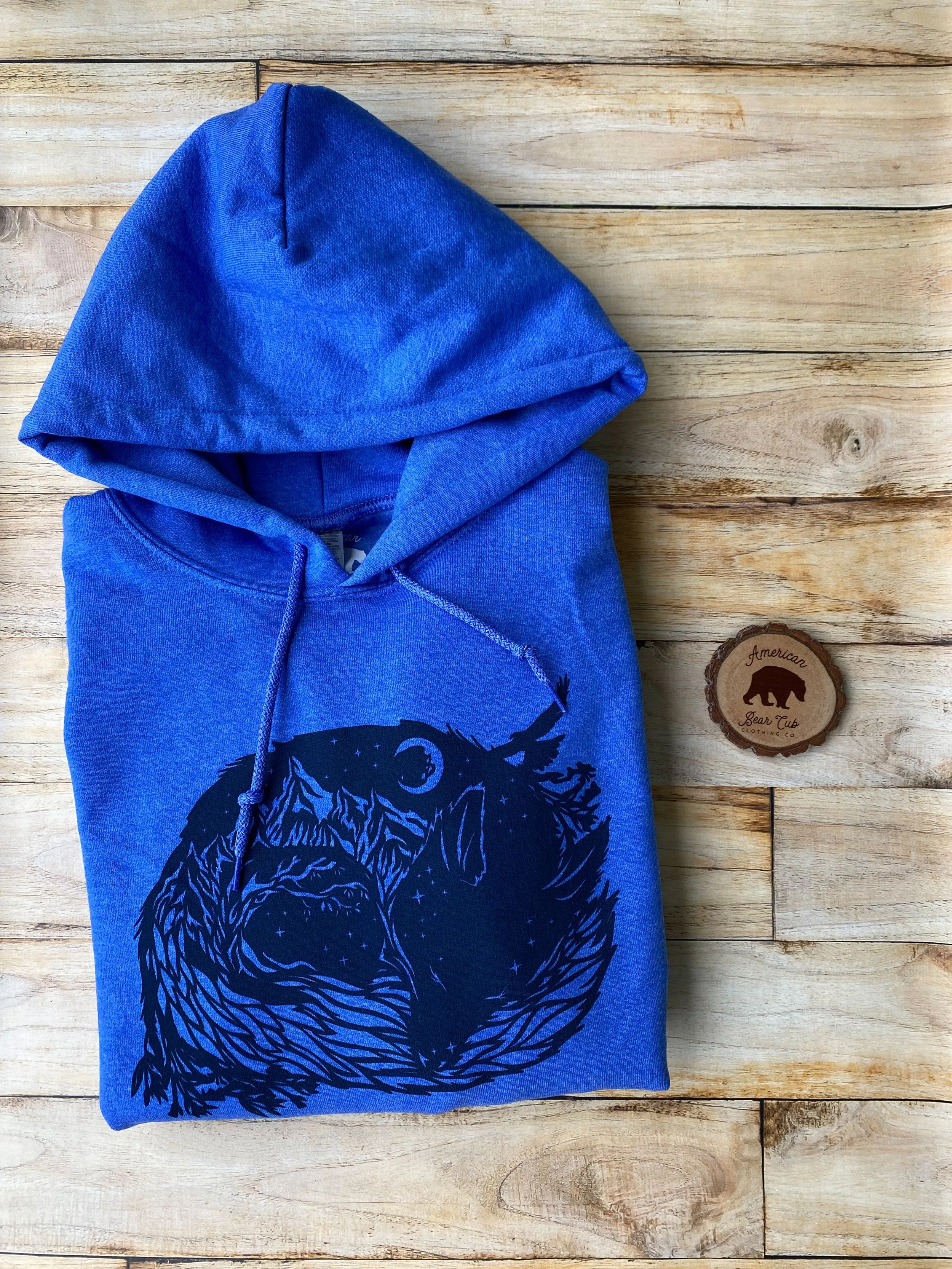 Fox Mountain Adult Hoodies