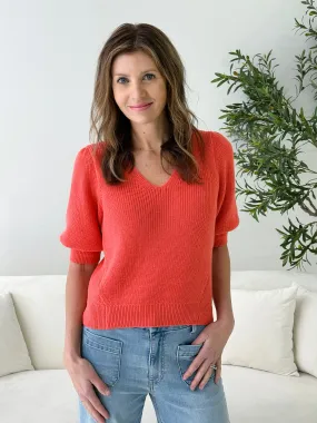 Gentle Fawn Phoebe Sweater in Salmon