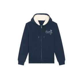 Hardy Equestrian Women's Zip Cosy Hoodie Navy