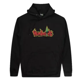 Humboldt Embroidered Big Treelogo P/O Hoodie BLK-RED-KEL