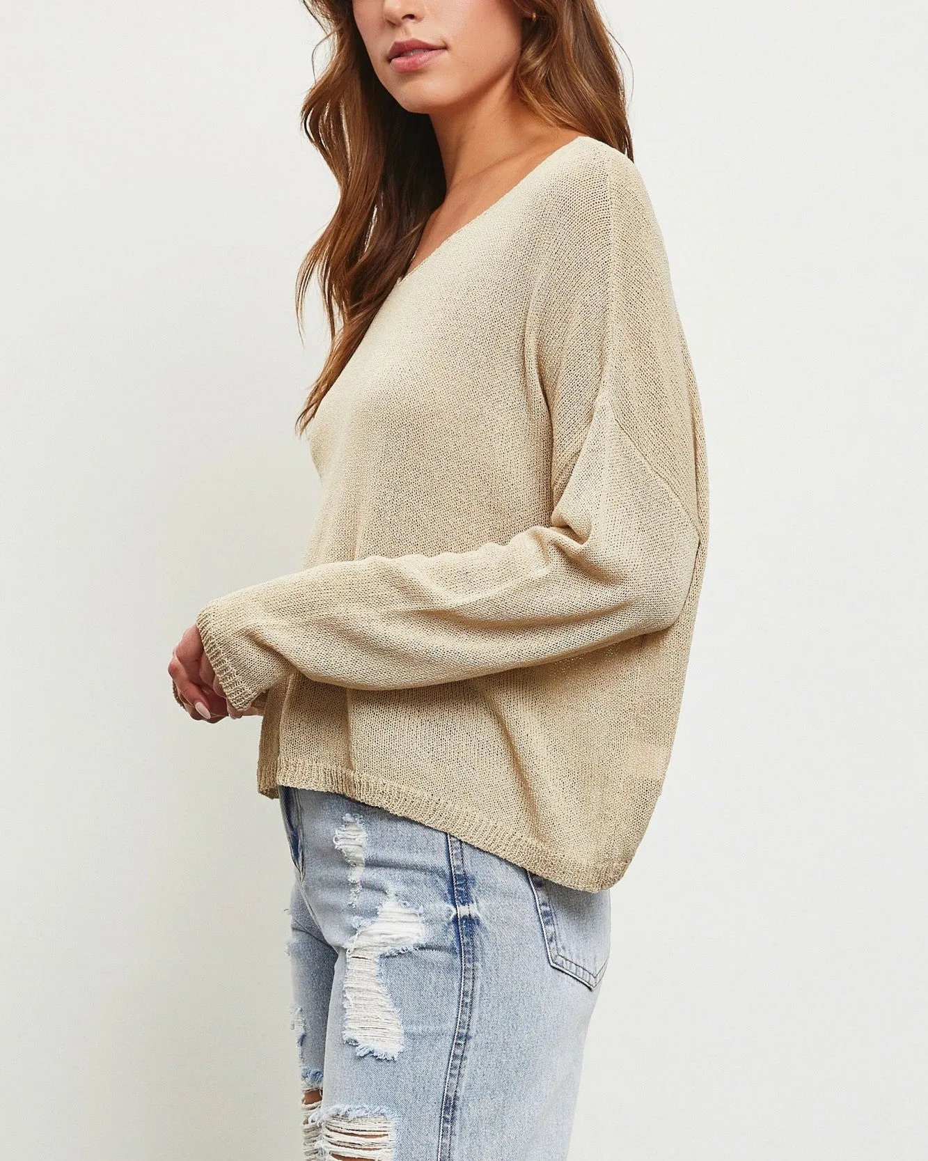 Juliette Loose Knit Pullover