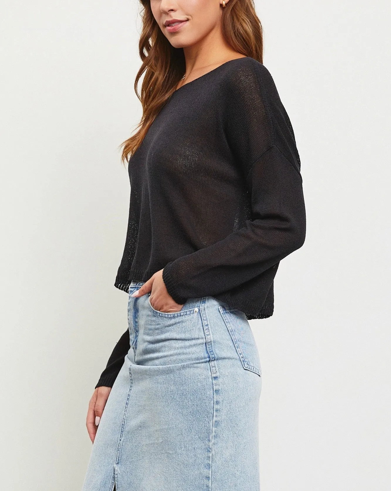 Juliette Loose Knit Pullover