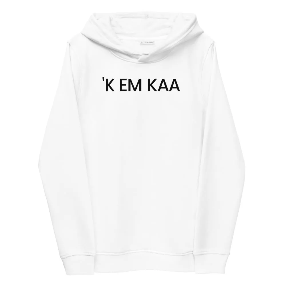 'K EM KAA -  Dames fitted eco-hoodie (2021)