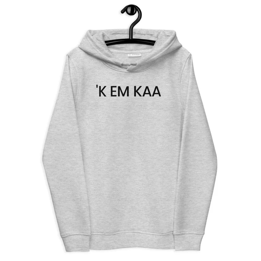 'K EM KAA -  Dames fitted eco-hoodie (2021)