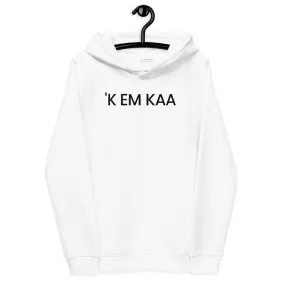 'K EM KAA -  Dames fitted eco-hoodie (2021)