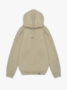 Khaki Oversized Hoodie